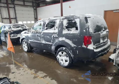 2014 Honda Pilot Ex-L from USA, damaged, VIN 5FNYF4H57EB041274